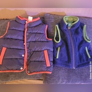 L.L Bean Puffer and Fleece Vests